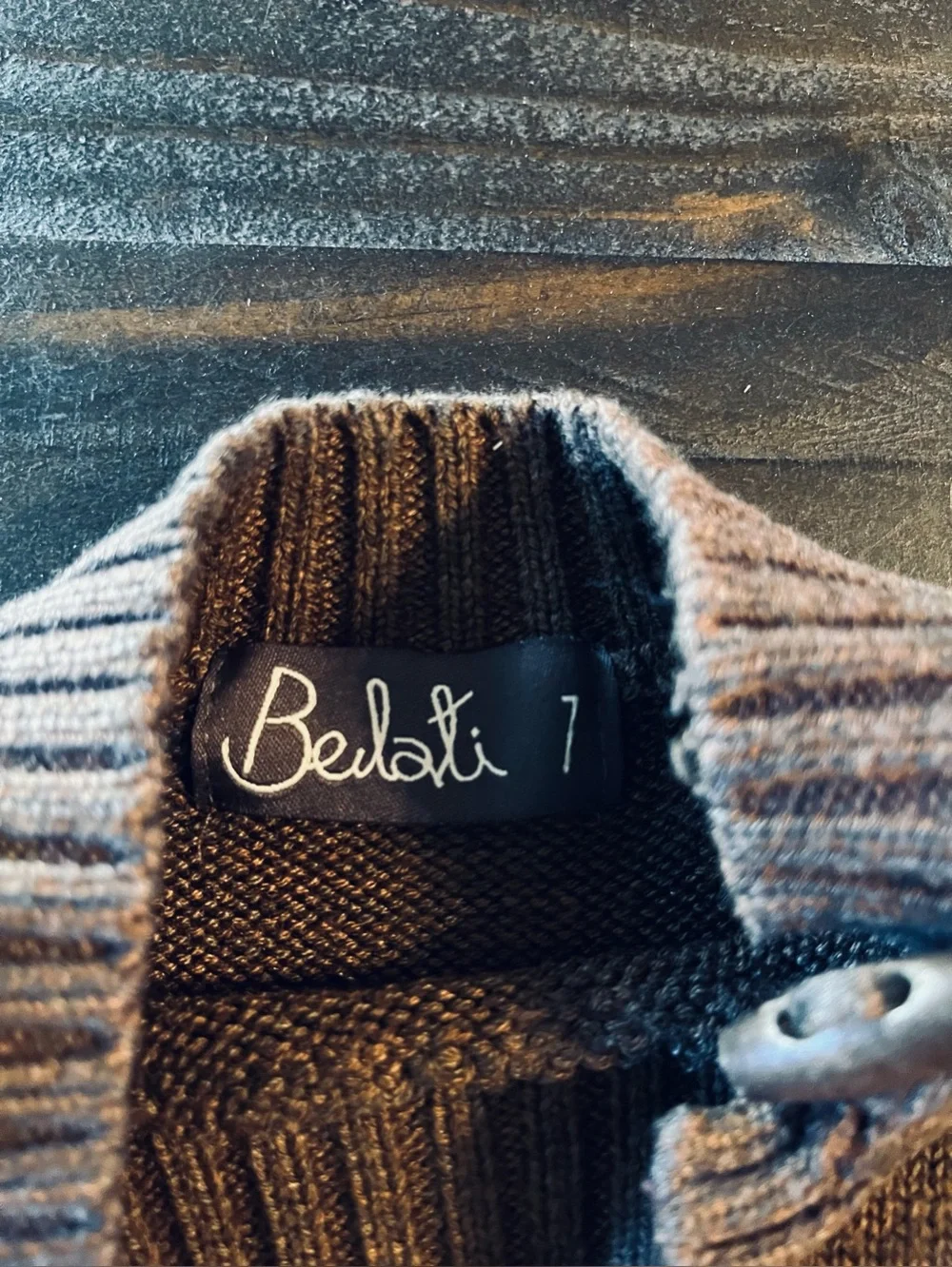 BELATI BOUTIQUE Brown Boys Sweater 7